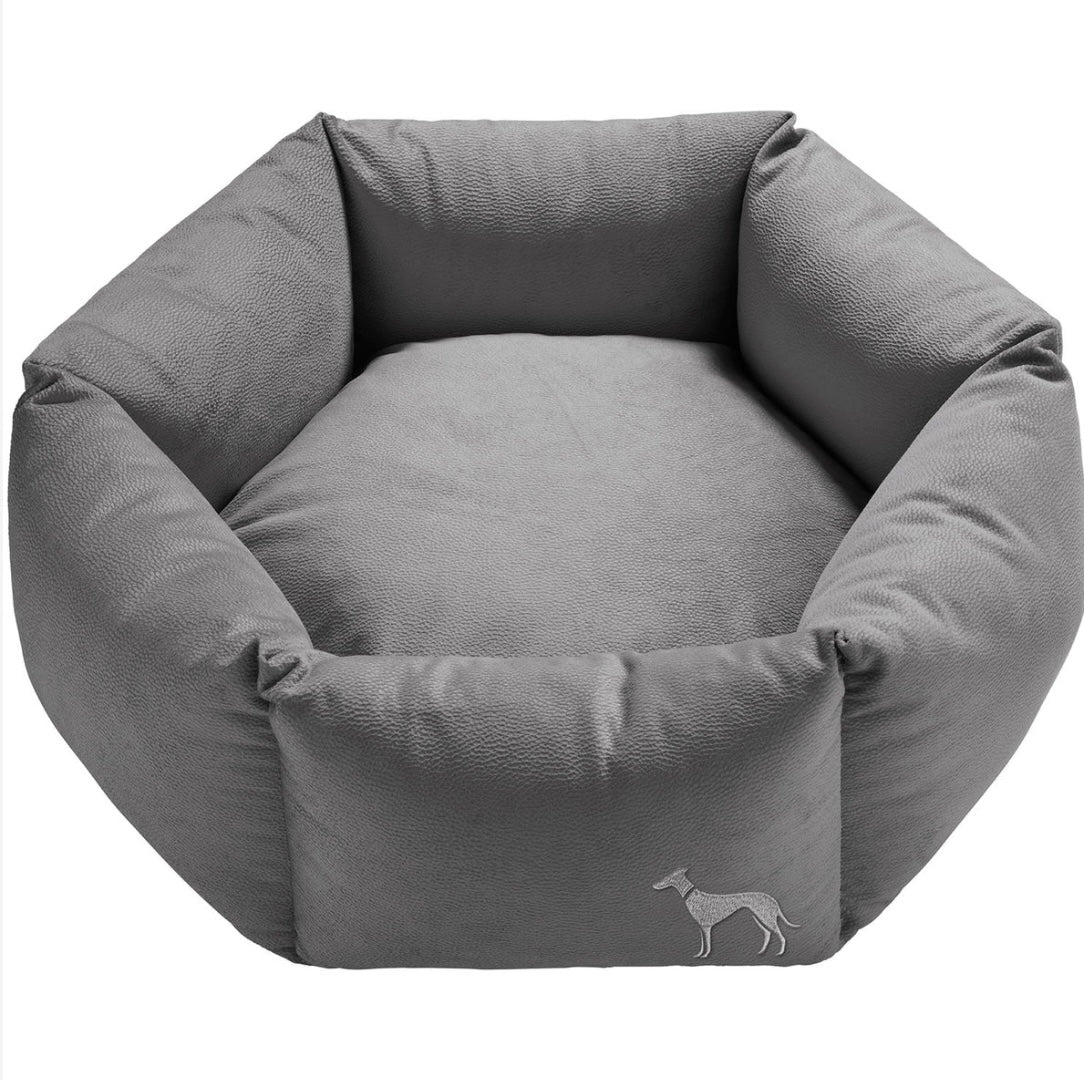 Sofa Ortho Sechseck Merida Polyester anthrazit