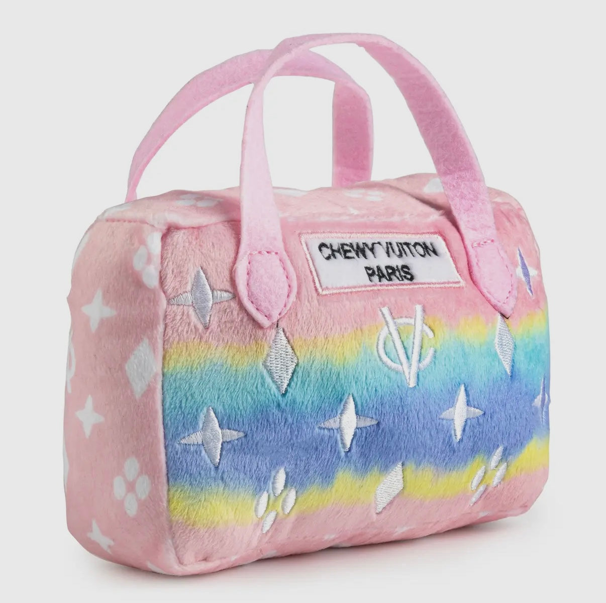 Chewy Vuiton Hundespielzeug Handtasche pink