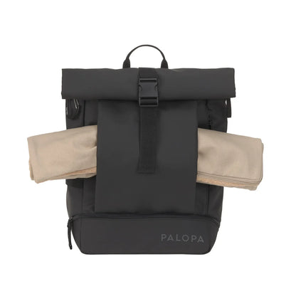 Rolltop Backpack Yoska schwarz