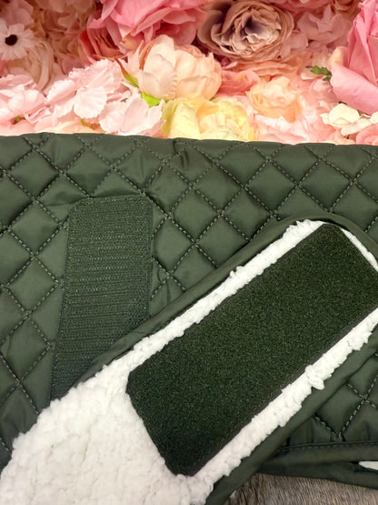 Pfotenwunder Hundemantel grün