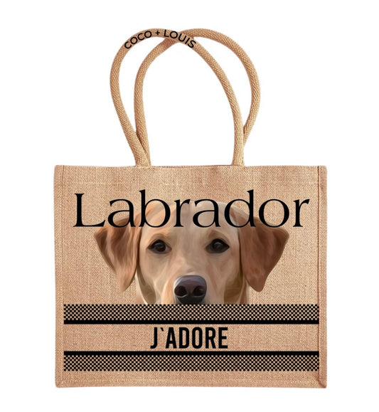 COCO+LOUIS Shopper Labrador gelb