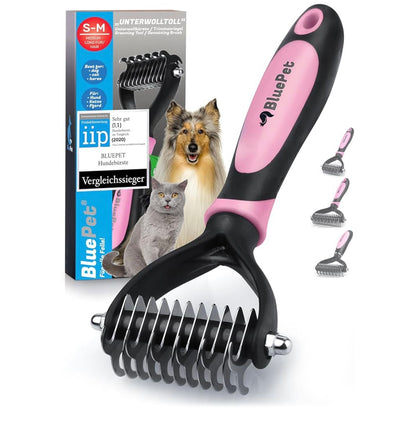 Unterwollbürste - Unterfellbürste rosa