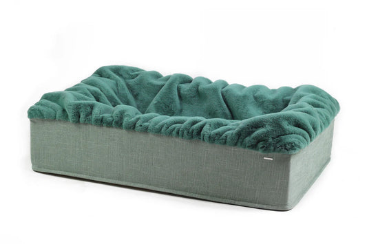 Hundebett Buddelbox - Mint