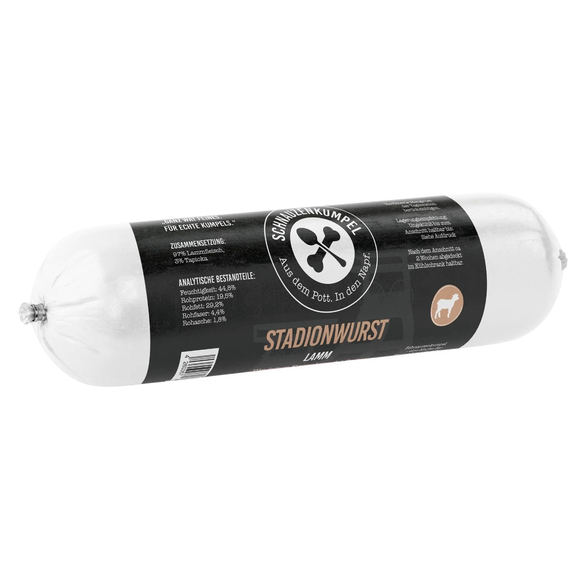 Schnauzenkumpel Stadionwurst Lamm 200g