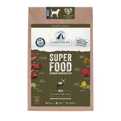 Lakefields Trockenfutter Superfood Wild Adult