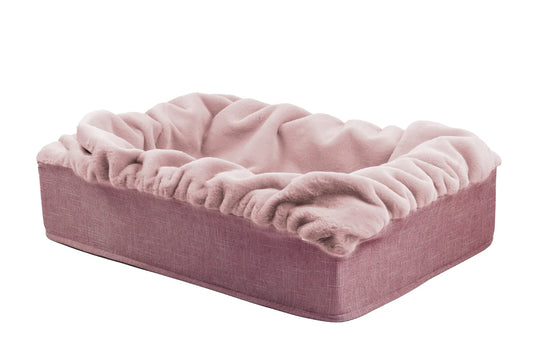 Hundebett Buddelbox - Rosa