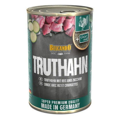 Belcando Truthahn mit Reis und Zucchini