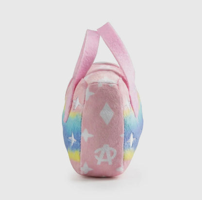 Chewy Vuiton Hundespielzeug Handtasche pink