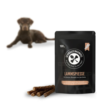Schnauzenkumpel Lammspieße 100g