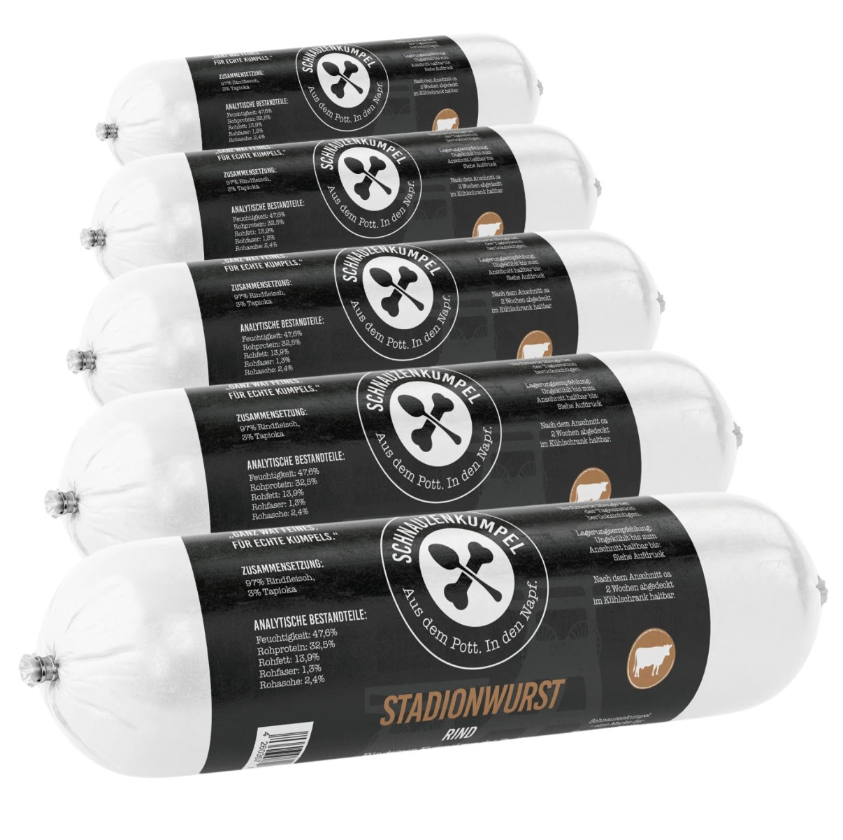 Schnauzenkumpel Stadionwurst Rind 200g