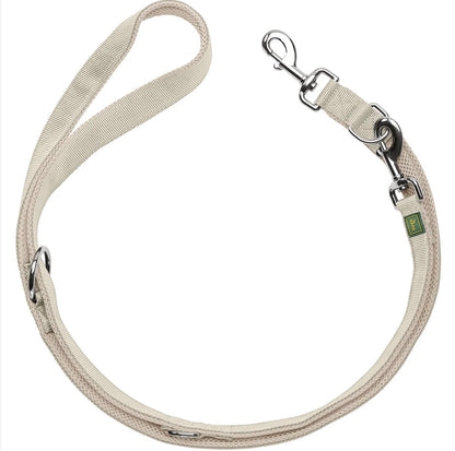 Verstellbare Führleine Divo Up 20/200, taupe