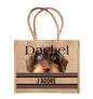 COCO+LOUIS Shopper Dackel Rauhaar braun