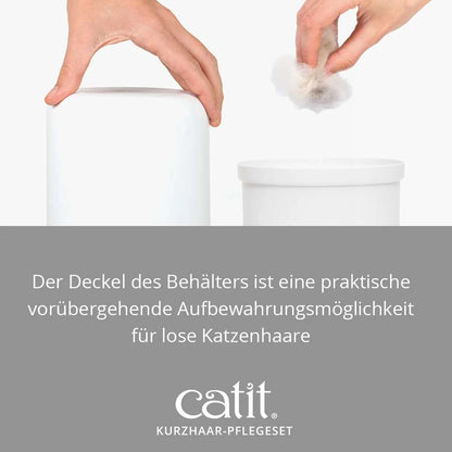 Bürsten-Set für kurzhaarige Katzen