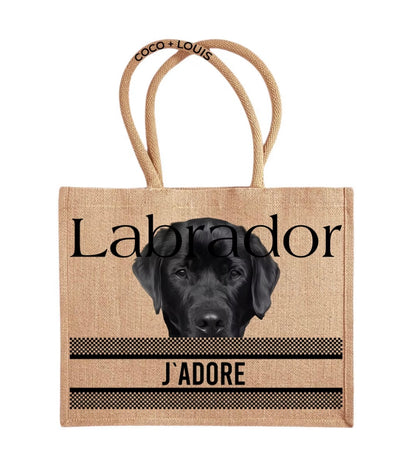 COCO+LOUIS Shopper Labrador schwarz
