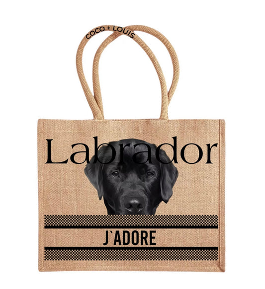 COCO+LOUIS Shopper Labrador schwarz