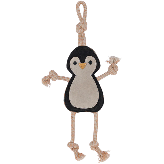Lederspielzeug Pinguin klein