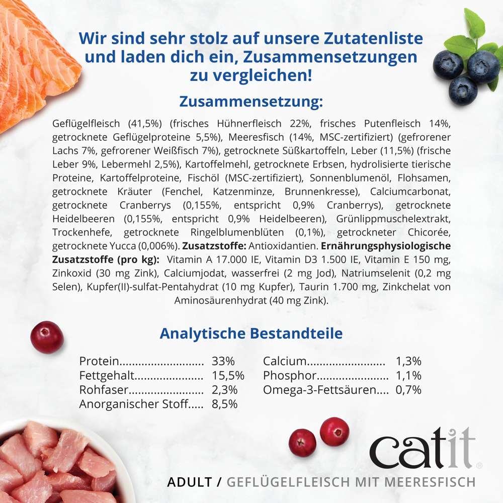 Catit Recipes Adult Fisch