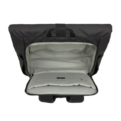 Rolltop Backpack Yoska schwarz