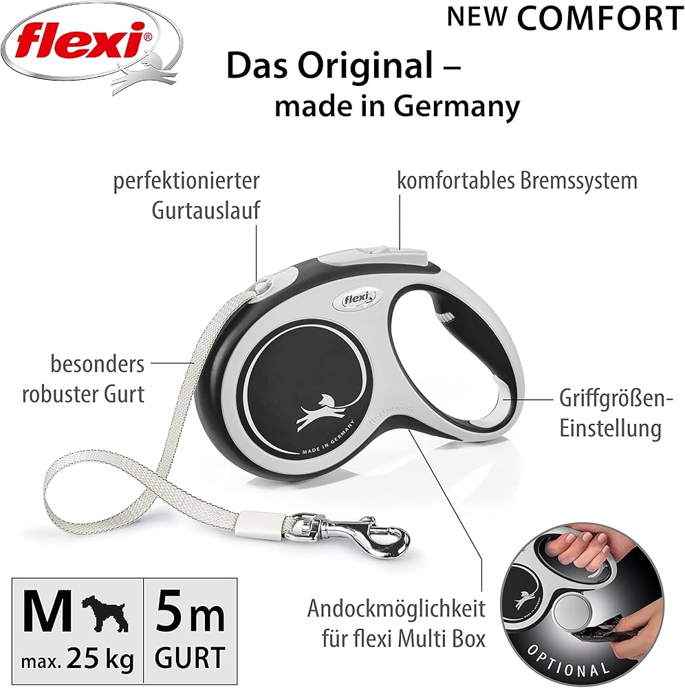 Flexi COMFORT, schwarz