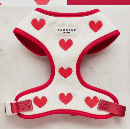 Geschirr-umarmungen gestricktes Herz