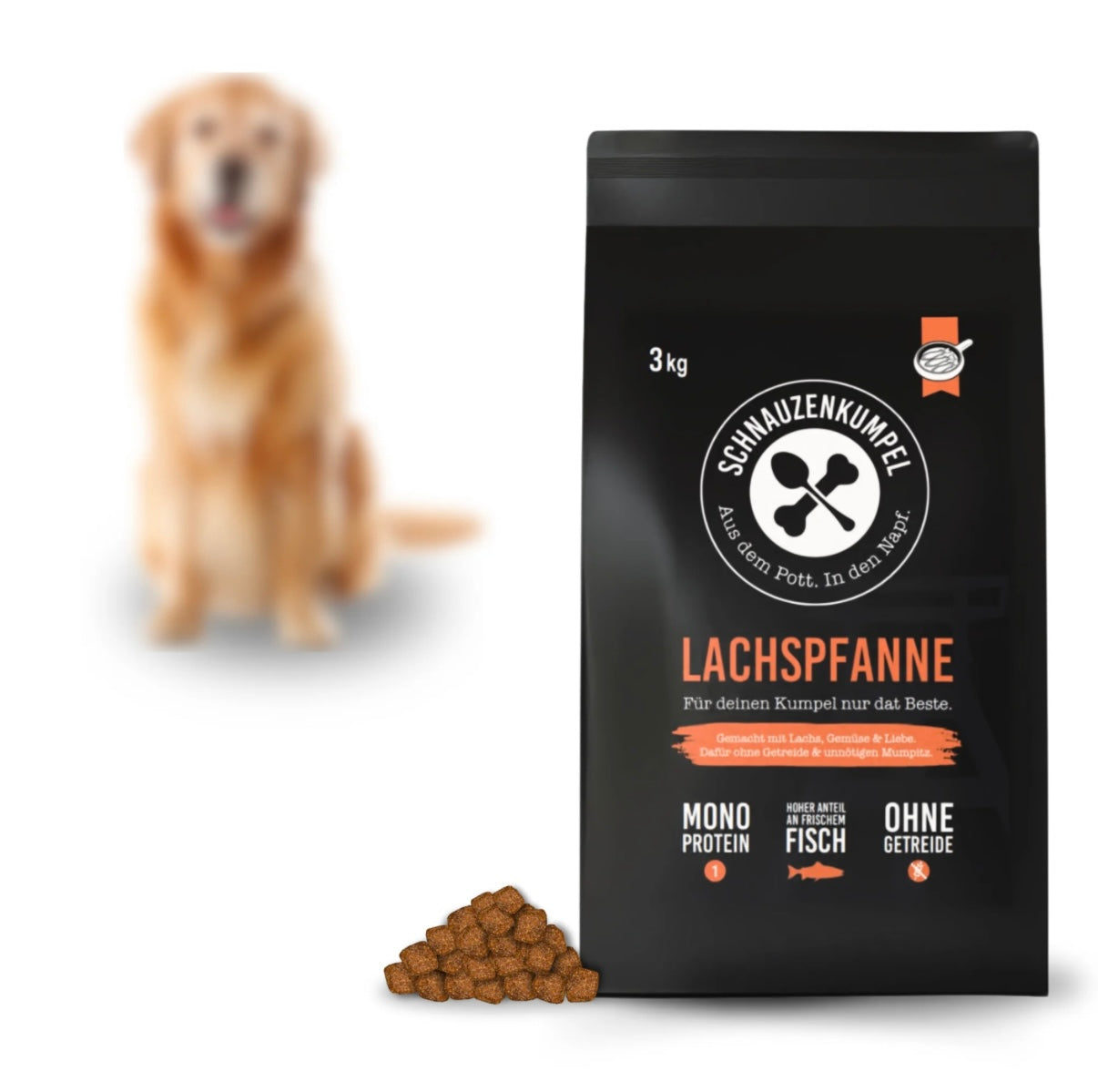 Schnauzenkumpel Lachspfanne