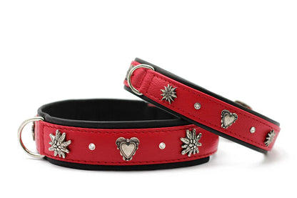Halsband Herzilein Rot