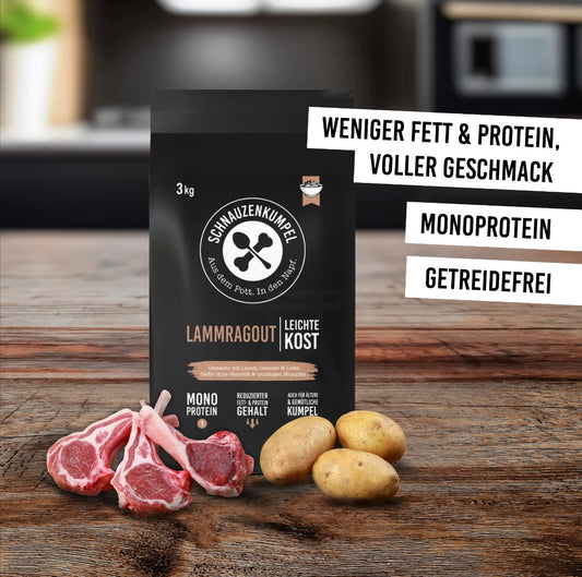 Schnauzenkumpel Lammragout "Leichte Kost"