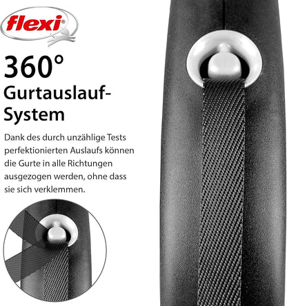 Flexi Black Design Cord, M