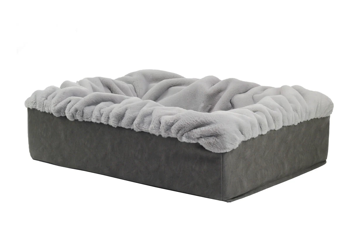 Hundebett Buddelbox - Grau