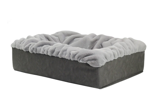 Hundebett Buddelbox - Grau