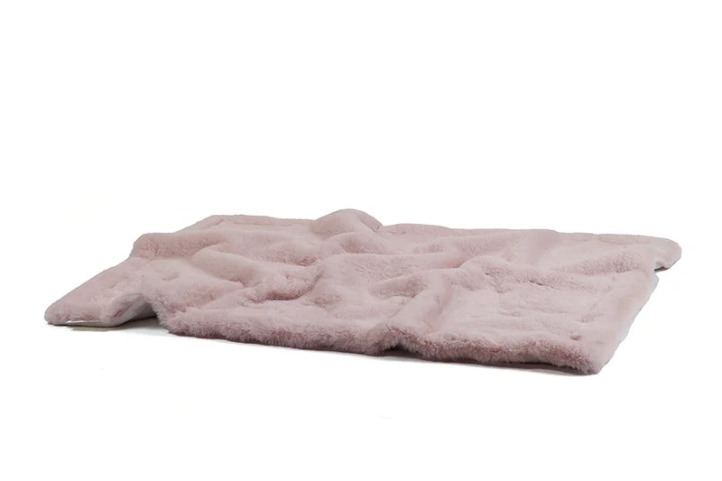 Hundedecke Webpelz Rosa