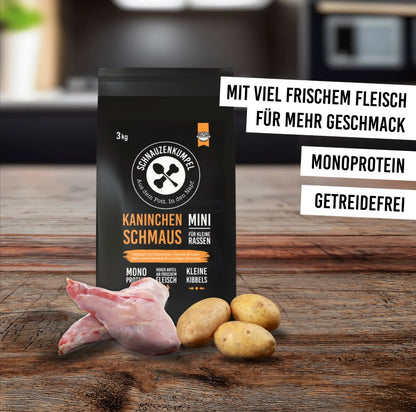 Schnauzenkumpel Kaninchenschmaus für kleine Rassen