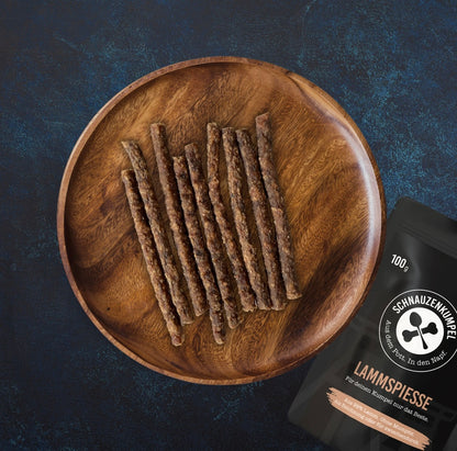 Schnauzenkumpel Lammspieße 100g
