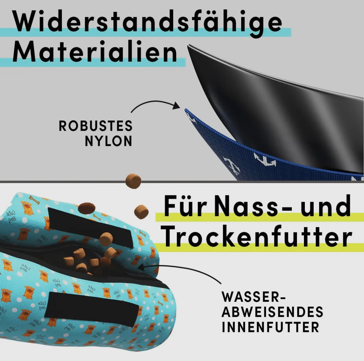 Futterdummy beschichtet