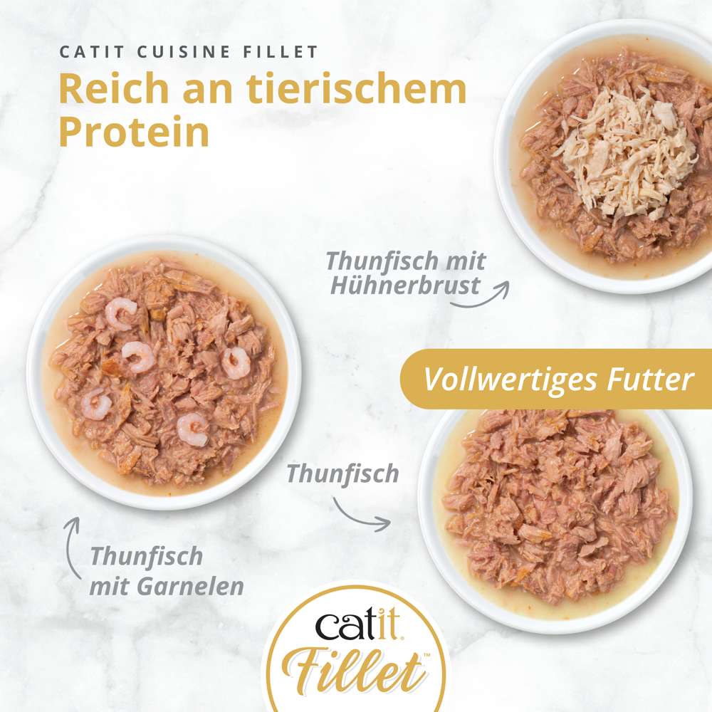 Catit Cuisine Thunfisch Fillet 75g