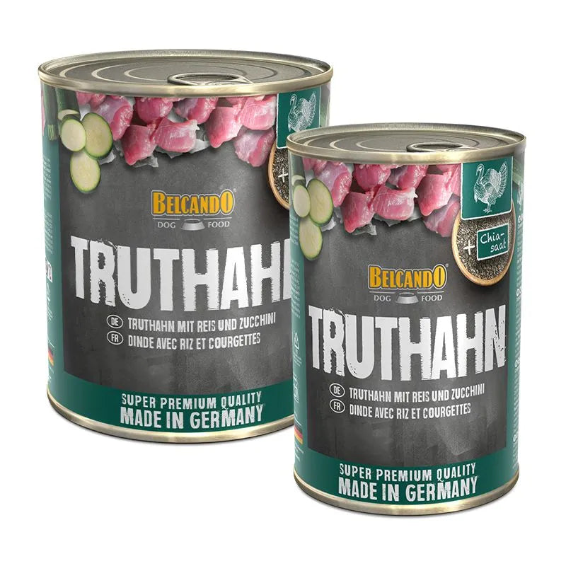 Belcando Truthahn mit Reis und Zucchini