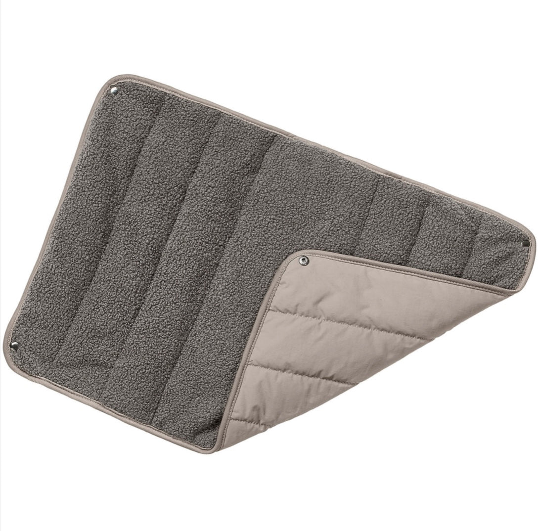 2-in-1 Hunde-Tragetasche und Decke greige