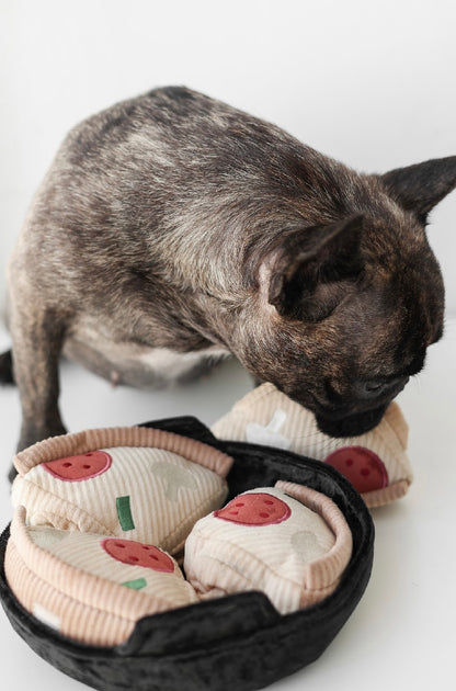 Hundespielzeug Pizza