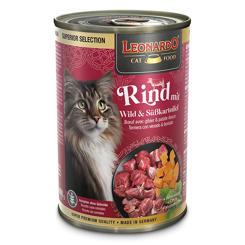 Leonardo Superior Rind mit Wild & Süßkartoffel