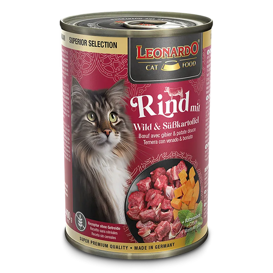 Leonardo Superior Rind mit Wild & Süßkartoffel