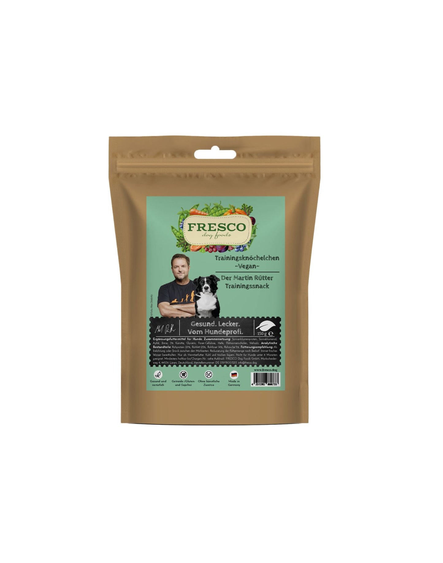 Fresco Martin Rütter Trainingsknöchelchen vegan 150g