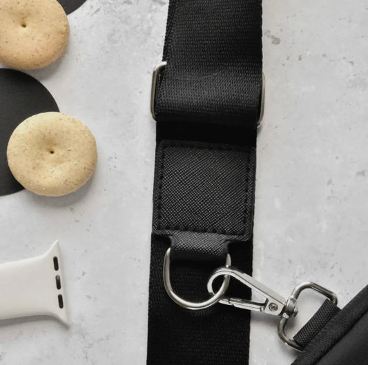 Taschengurt schlichtes Schwarz
