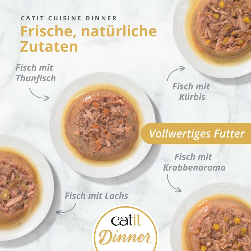 Catit Dinner Fisch 75g