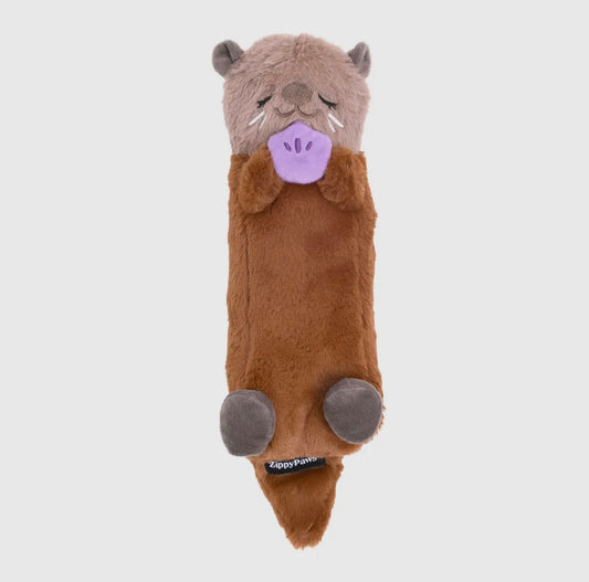 Snooziez mit Shhhqueaker-Otter-Leises Hundespielzeug