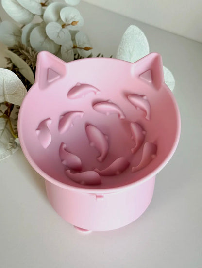 Napf für Katzen, Slow Bowl