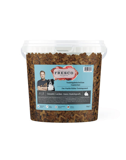 Fresco Martin Rütter Trainingsknöchelchen Kaninchen 1Kg Eimer