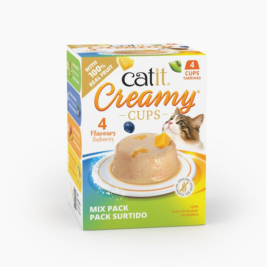 Catit Creamy Cups Mix-Pack 4 x 25g