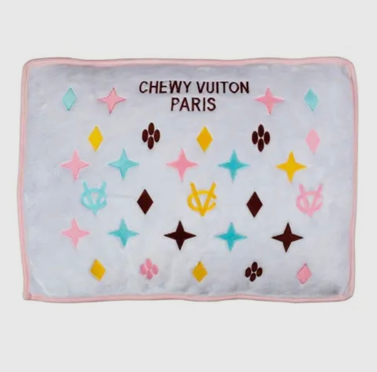 Chewy Vuiton Hundekissen weiß