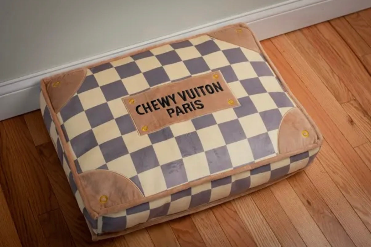 Chewy Vuiton Hundekissen checker